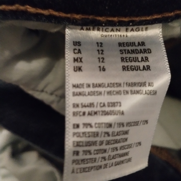 American eagle flare jeans size 12 - Picture 2 of 4